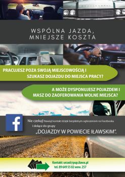 Plakat promujący grupę na FB - wersja mini